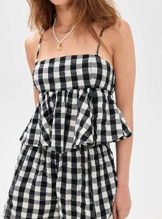 Free People - Mia Plaid Tank Top