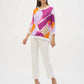 Joseph Ribkoff - Color-blocked Relaxed Pullover