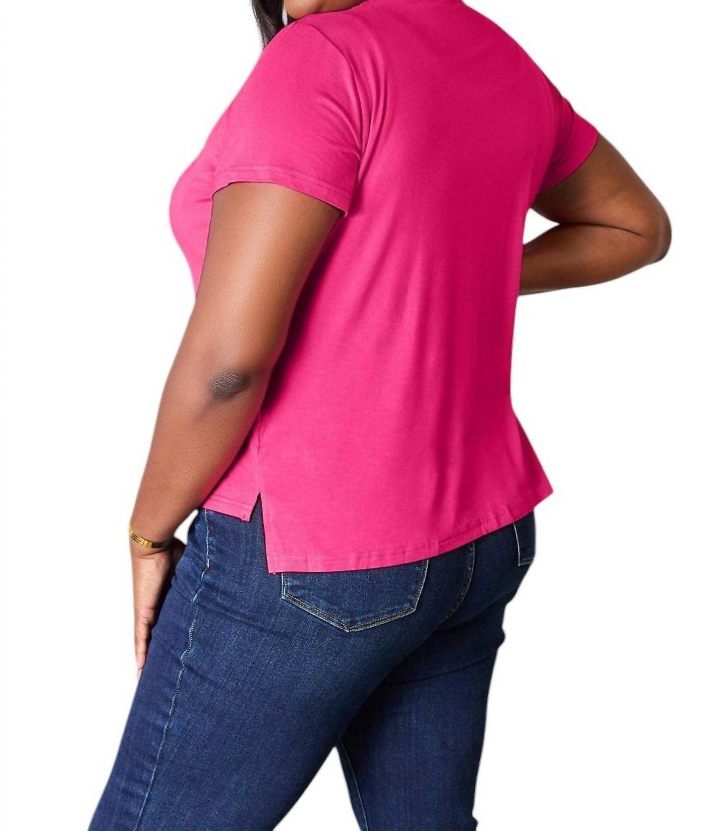 Basic Bae - Full Size Round Neck Short Sleeve T-Shirt