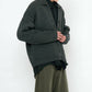 7115 By Szeki - Chunky Collared Recycled Wool Cardigan