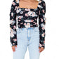 Buddylove - DUTCHESS PLEATED LONG SLEEVE TOP