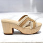 Chocolat Blu - Women's Gen Raffia Sandal