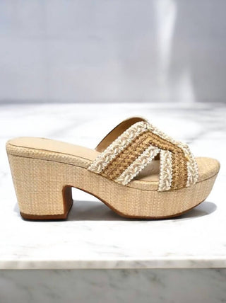 Chocolat Blu - Women's Gen Raffia Sandal