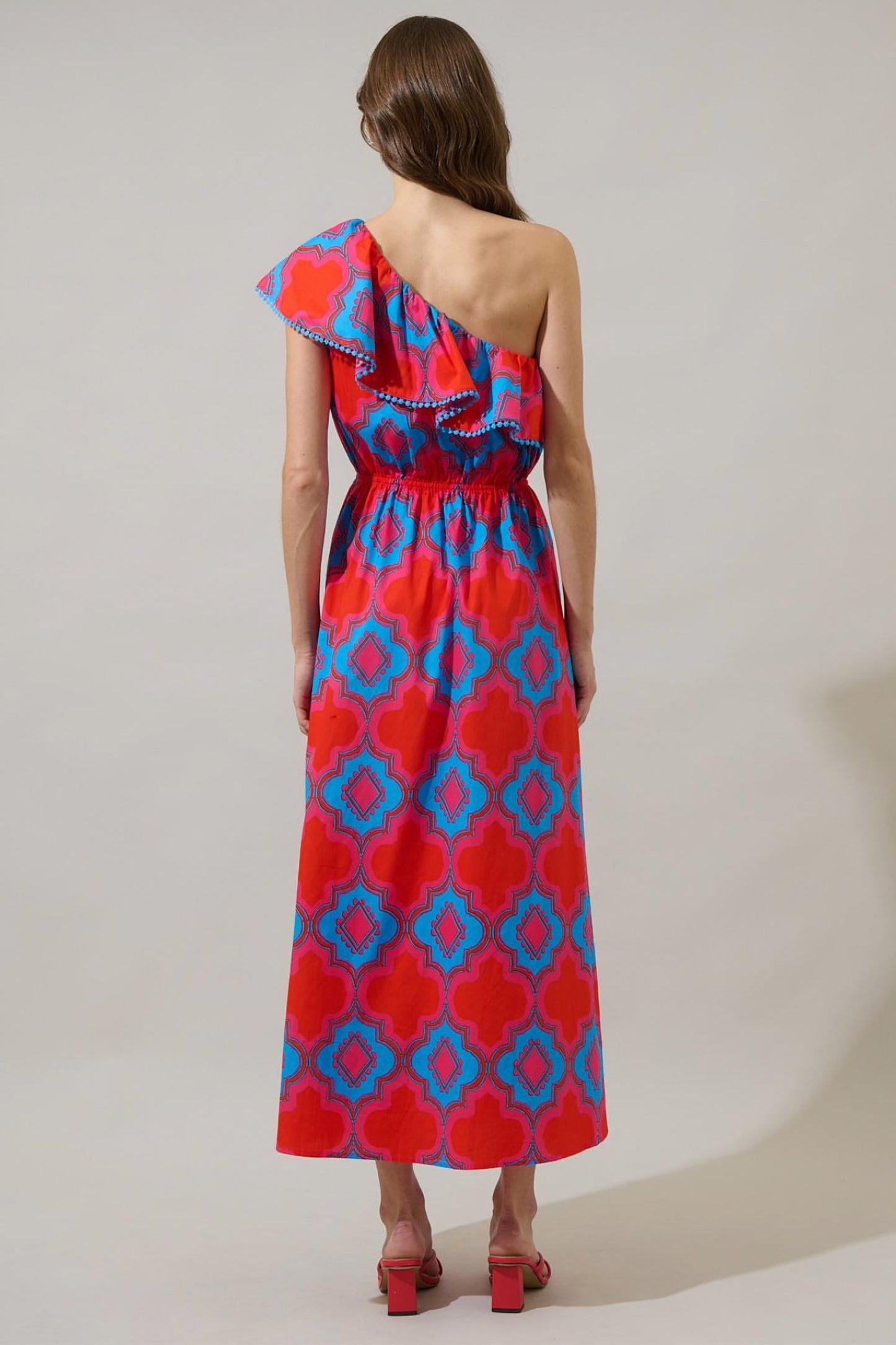 Sugarlips - Suraya One Shoulder Midi Dress