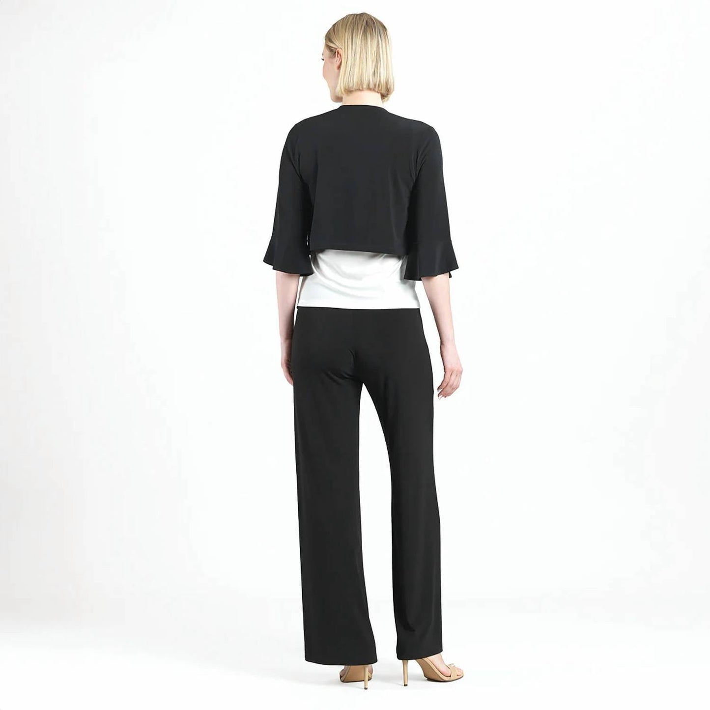 Clara Sun Woo - Tulip Sleeve Short Cardigan