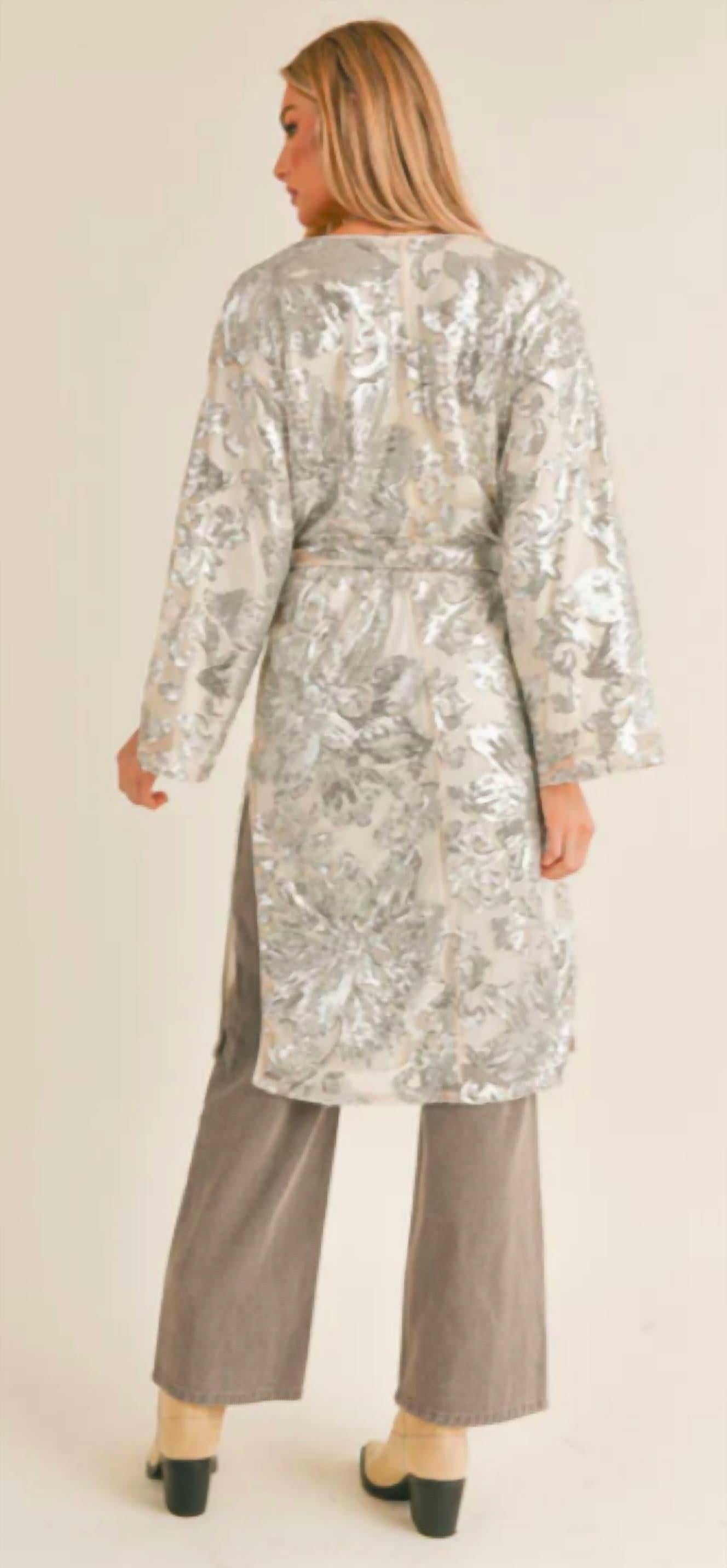 Sage The Label - Aura Sequin Kimono