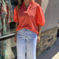 Caryn Lawn - Anna V-neck Top