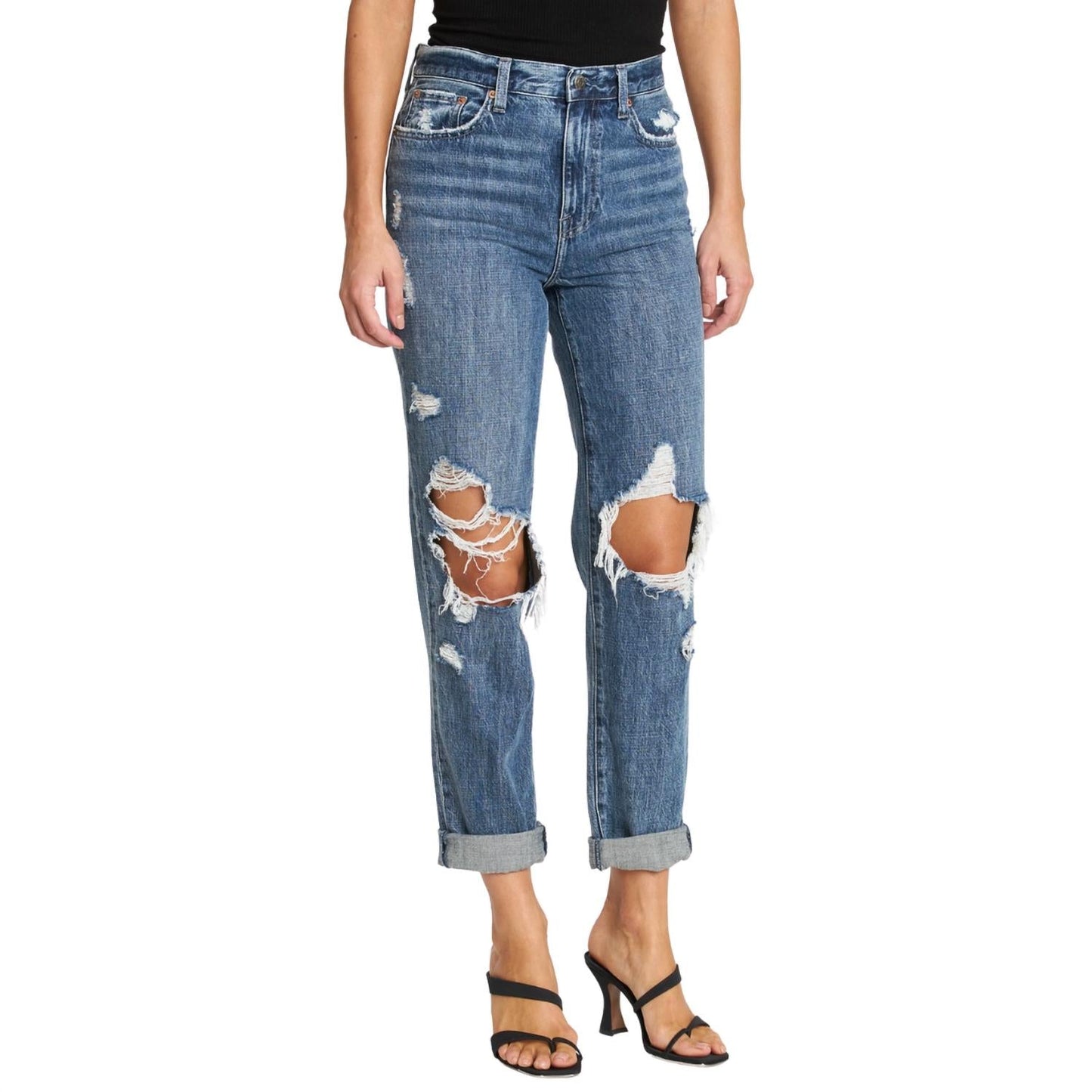 Pistola - Presley High Rise Relaxed Roller Jean