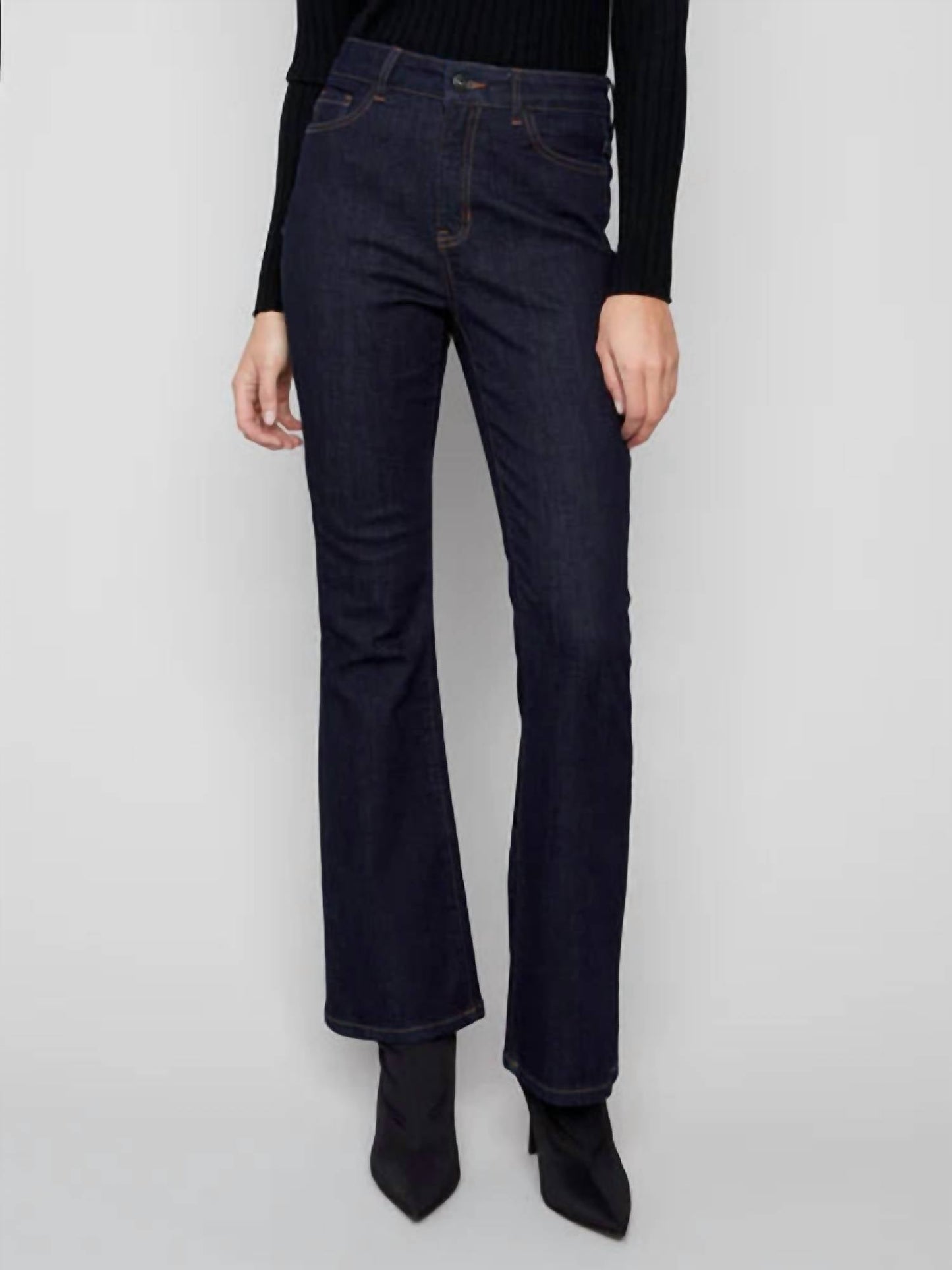 Charlie B - 5 Pocket Stretch Denim Bootcut Jeans