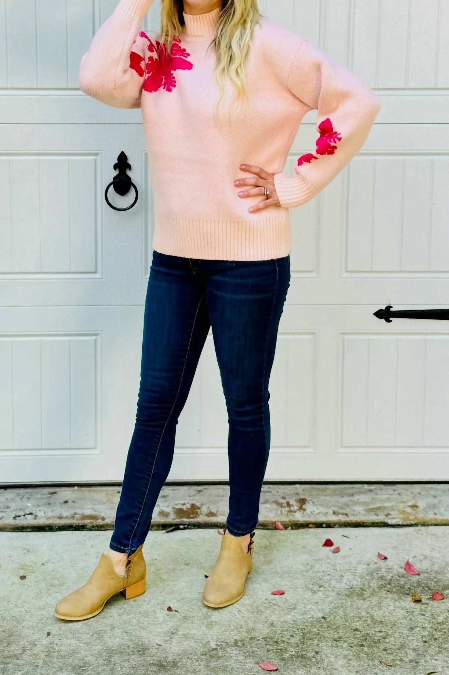 &Merci - Liv Floral Sweater