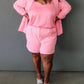 Skies Are Blue - Jules Tailored Shorts - Curvy