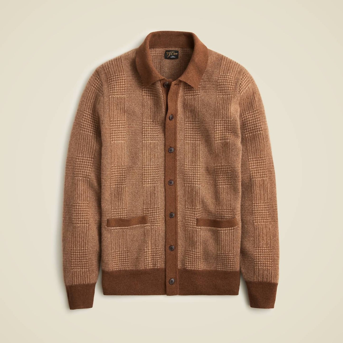 J.Crew - Cashmere Polo Cardigan Sweater