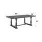 Bernard Weathered Dining Table