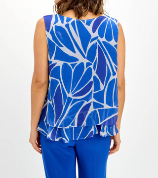 Frank Lyman - Layered V-neck Top