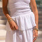 Baby Pink - Strapless Mini Dress