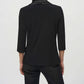Joseph Ribkoff - Cowl Neck 3/4 Sleeve Top