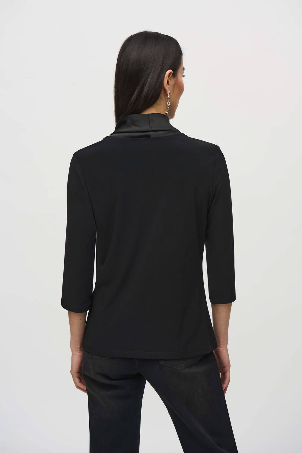 Joseph Ribkoff - Cowl Neck 3/4 Sleeve Top
