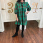 Anniewear - Minnie Plaid Mini Dress