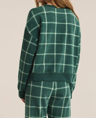 Z Supply - Plaid Ls Top
