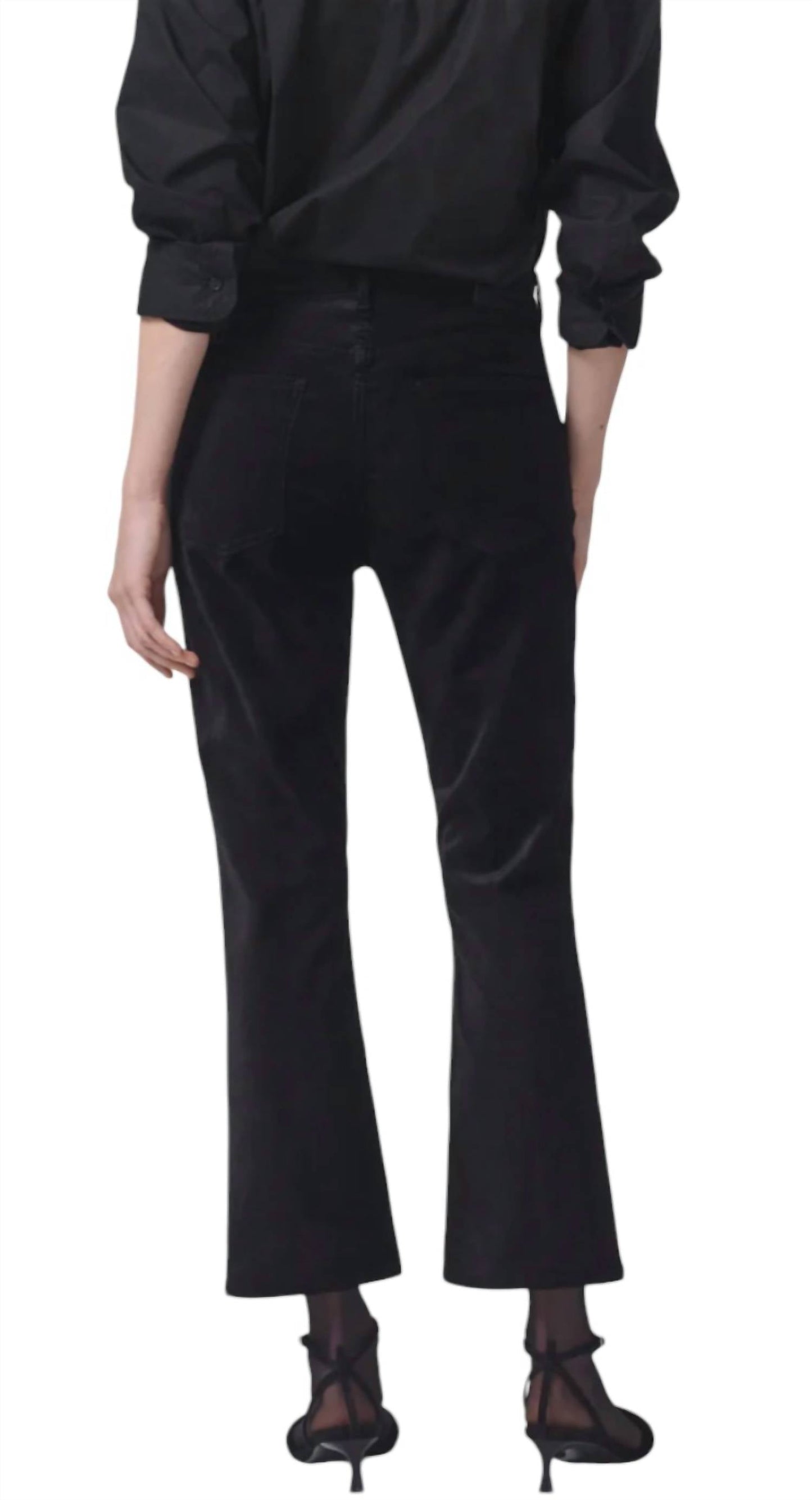 Citizens Of Humanity - ISOLA CROPPED BOOT IN VELVET JEANS
