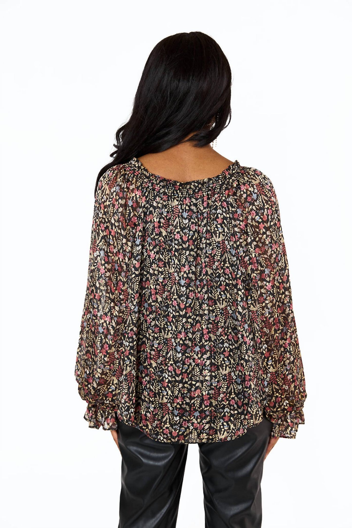 Buddylove - Harvest Flowers Long Sleeve Blouse
