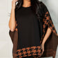 Angel Apparel - Houndstooth Poncho