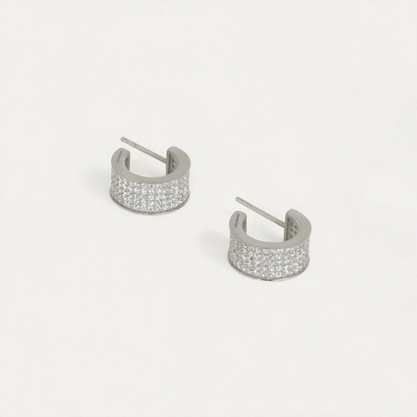 Dean Davidson - Women's Petit Pave Thick Huggie Hoop Earring