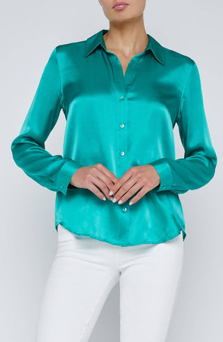 L'Agence - Tyler Silk Blouse