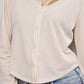 Z Supply - Presley Front Button Velvet Top