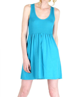 Tough Luv - Corset Back Cotton Mini Dress