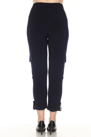 Joseph Ribkoff - Slim Cropped Cargo Pants