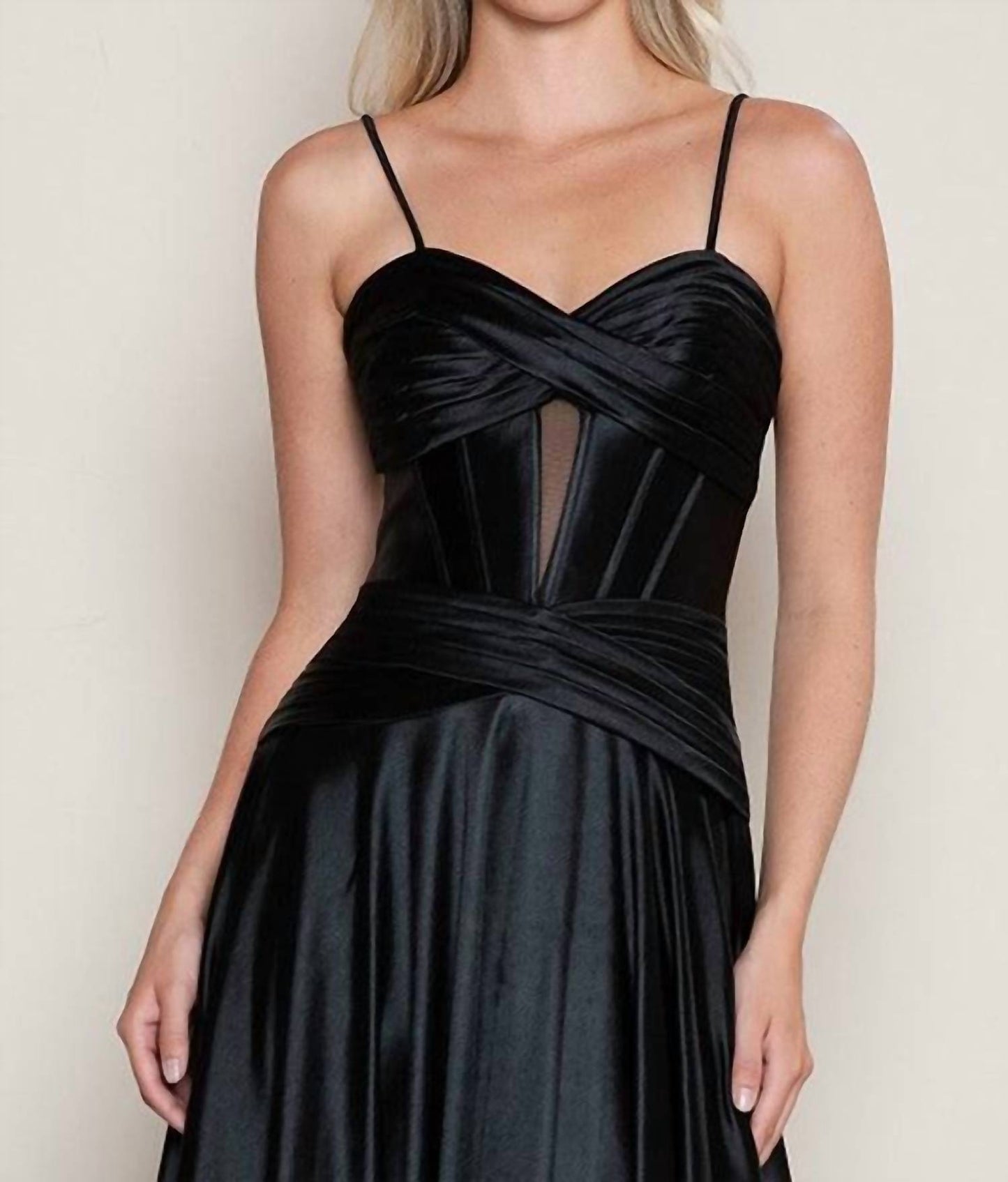 Babyfox - Stunning Moment Sweetheart Twist A-Line Gown