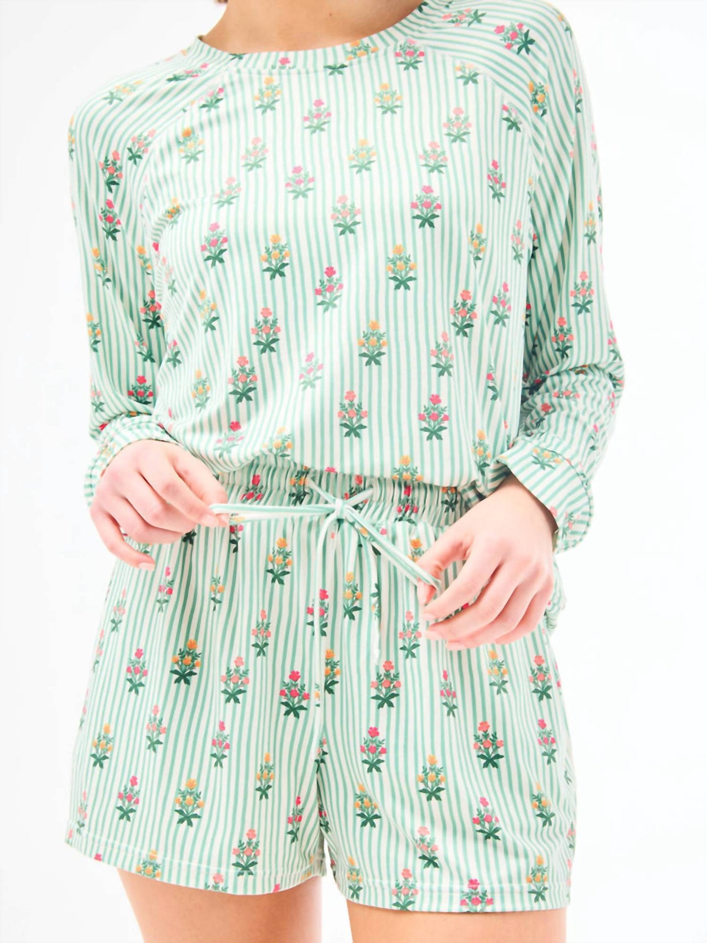 Mary Square - Annie Pajama Top & Shorts Set