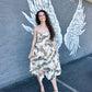 Free People - Cherish Printed Midi Dress
