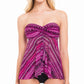 Profile By Gottex - Indian Sunset Bandeau Tankini Top