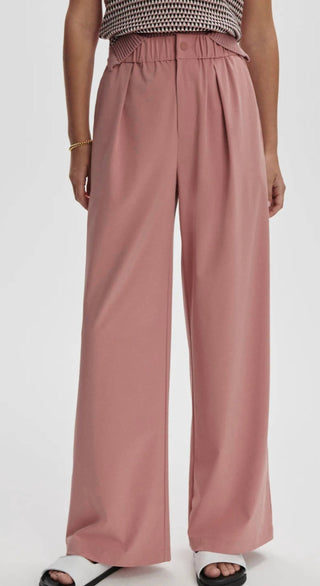 Varley - Kayson Wide Leg Mid Rise Pants