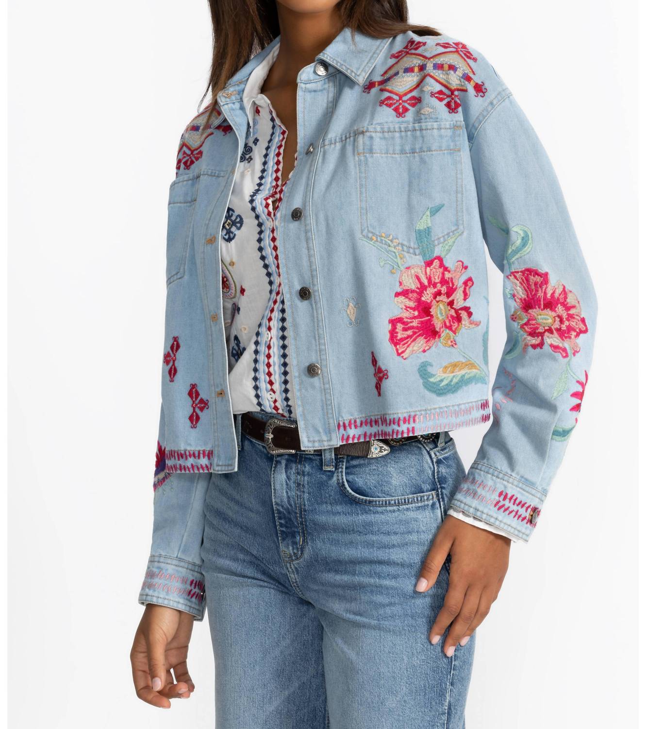 Johnny Was - Talulla Cropped Jacket