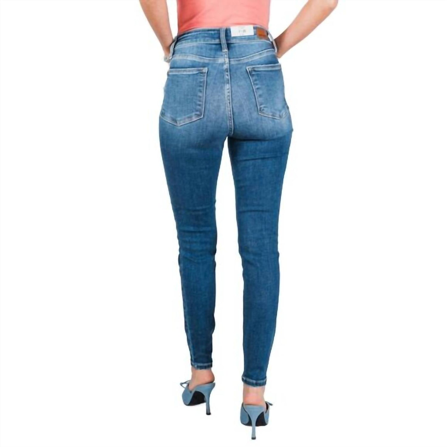 Judy Blue - Maizey Button Fly Skinny Jeans