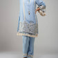 Zaalima Fashion - Cotton Tunic Set - Noor-e-rang