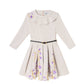 Sasha+Z - Girls Belt & Embroidery Nylon Dress