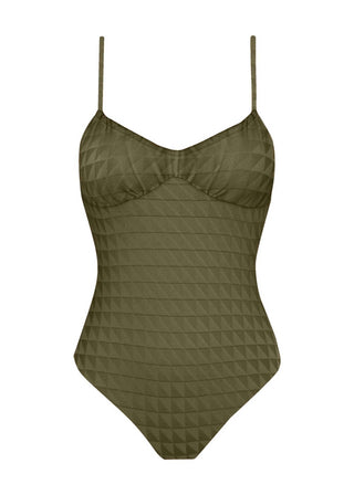 Acacia - Women's Linden Triangle Full Piece Loden Swimsuit