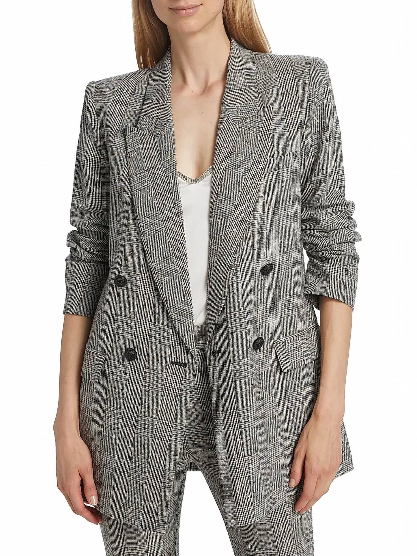 Generation Love - Penelope Oversized Plaid Blazer