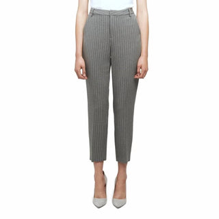 L'Agence - Ludivine Stripe Crop Trousers