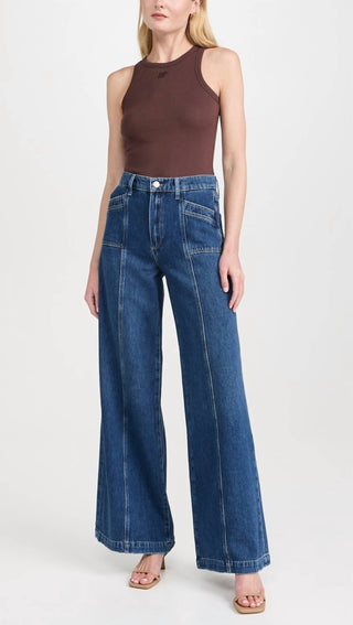 Paige - Portia Wide Leg Jeans