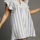 Umgee - Flutter Sleeve Dress
