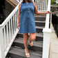 Entro - Diamond Days Denim Mini Dress