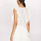 Steve Madden - Women's Jayda Eyelet Trim Dress