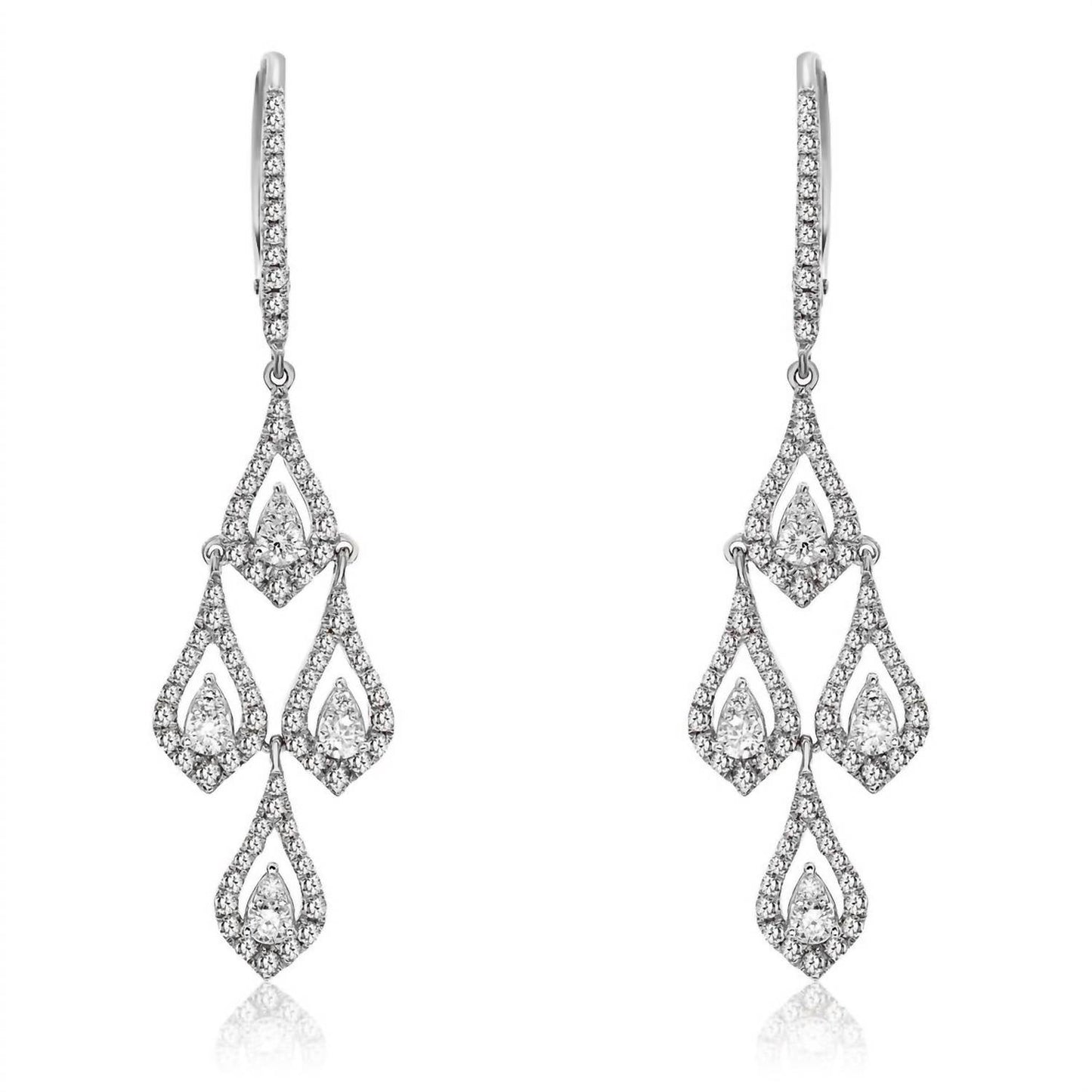 Diana M Jewels - Diamond Drop Earrings