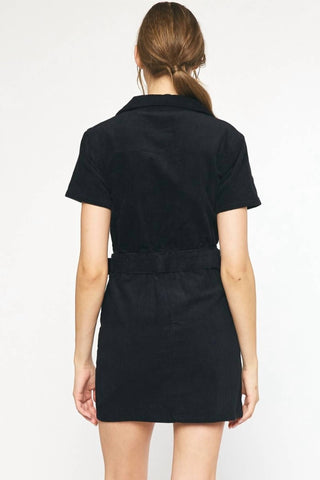 Entro - Cowgirl Corduroy Mini Dress