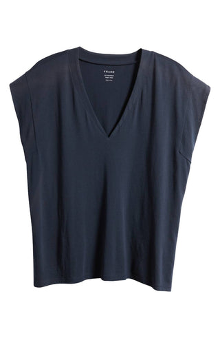 Frame - Le Mid Rise V Neck Tee